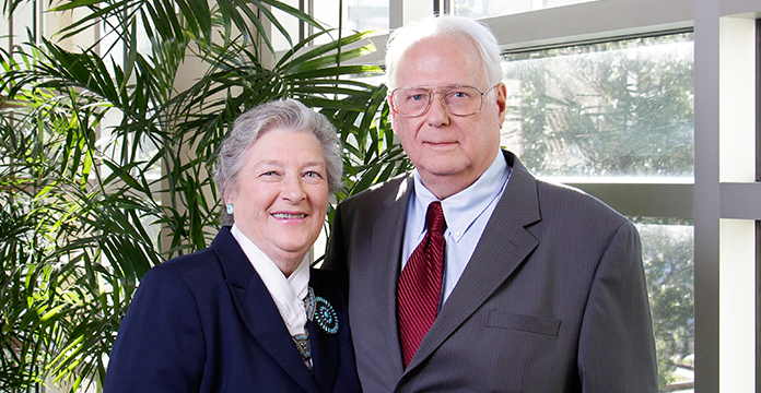 Dean Dana and Dr. Charles "Mickey" Rooks